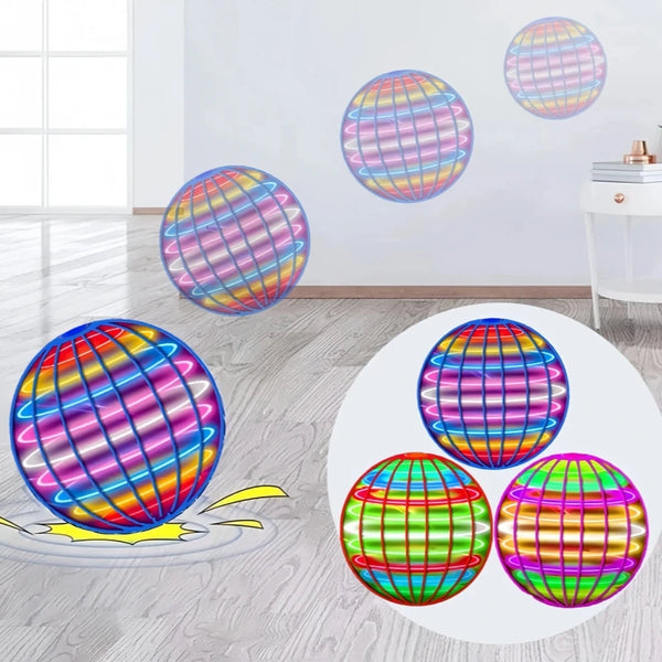 Pelota Voladora Boomerang con Luces — Control por Movimiento de Mano